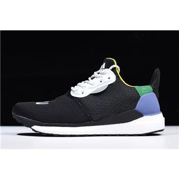 Pharrell x Adidas Solar Hu Glide Black/Multi-Color CG6736 Pharrell x Adidas Solar Hu Glide Black/Multi-Color CG6736